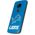 NFL Detroit Lions Distressed Moto E5 Play Skin